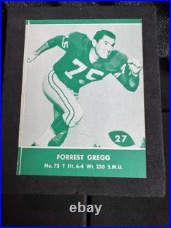 NFL 1961 Green Bay Packers Lake to Lake Football Card Card Lot 16 Cards NFL 1961 Green Bay Packers Lake to Lake Football Card Card Lot 16 Cards
