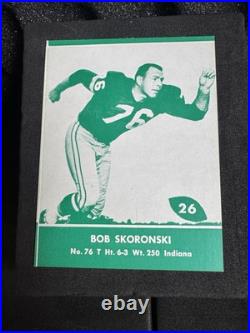 NFL 1961 Green Bay Packers Lake to Lake Football Card Card Lot 16 Cards NFL 1961 Green Bay Packers Lake to Lake Football Card Card Lot 16 Cards