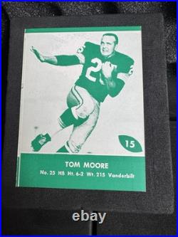 NFL 1961 Green Bay Packers Lake to Lake Football Card Card Lot 16 Cards NFL 1961 Green Bay Packers Lake to Lake Football Card Card Lot 16 Cards