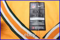 NFL Football Green Bay Packers Clay Matthews Jersey 3XL XXXL Nike Yellow