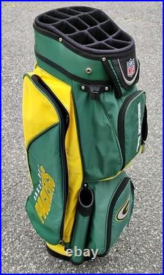 NFL Green Bay Packers Golf Bag, 14-Way Divider, 
