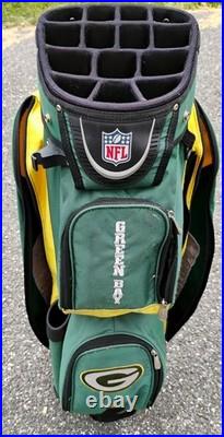 NFL Green Bay Packers Golf Bag, 14-Way Divider, 