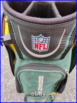 NFL Green Bay Packers Golf Bag, 14-Way Divider, 