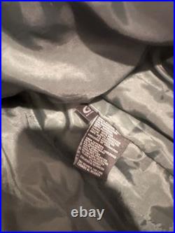 NFL Green Bay Packers Leather Jacket Classic/Throwback Logo Size L Mens