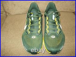 NFL Green Bay Packers NIKE AIR ZOOM PEGASUS 41 FZ5090-300 Men Shoes 12M (no box) NFL Green Bay Packers NIKE AIR ZOOM PEGASUS 41 FZ5090-300 Men Shoes 12M (no box)
