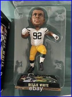 NFL Green Bay Packers Reggie White #92 8 Photo Base Bobblehead