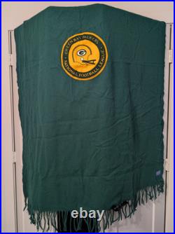 NFL Green Bay Packers Vintage Pendleton Wool Throw 66 x 53 Inches