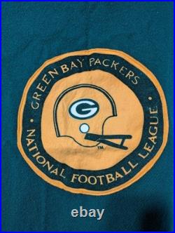NFL Green Bay Packers Vintage Pendleton Wool Throw 66 x 53 Inches
