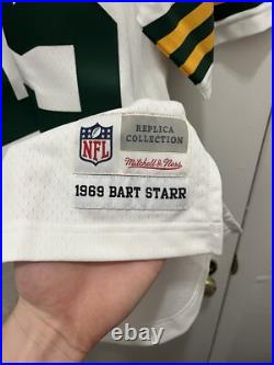 NFL Mitchell & Ness, Green Bay Packers, Bart Star Jersey Size Medium/40