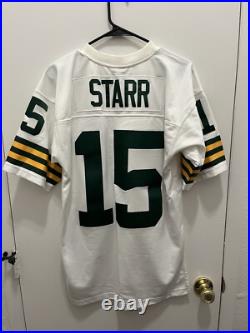 NFL Mitchell & Ness, Green Bay Packers, Bart Star Jersey Size Medium/40