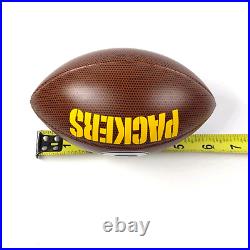 NFL Rotating Levitating Hover Football Bluetooth Speaker Green Bay Packers