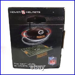 NFL Rotating Levitating Hover Football Bluetooth Speaker Green Bay Packers