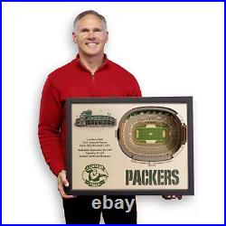 NFL StadiumViews 3D Wall Art, Green Bay Packers