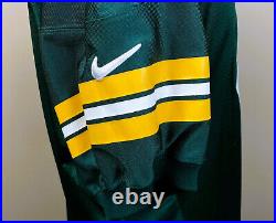 NIKE PRO LINE Mens 52 Green Bay Packers BRETT FAVRE 4 HOF NFL Green Sewn Jersey
