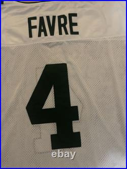 NWT Brett Favre Green Bay Packers Reebok On Field NFL Jersey Size 58 4XL NWT Brett Favre Green Bay Packers Reebok On Field NFL Jersey Size 58 4XL