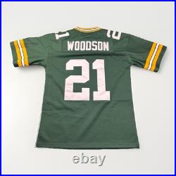 NWT Mitchell & Ness Green Bay Packers Charles Woodson 2010 Legacy Jersey 14/16 L