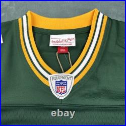 NWT Mitchell & Ness Green Bay Packers Charles Woodson 2010 Legacy Jersey 14/16 L