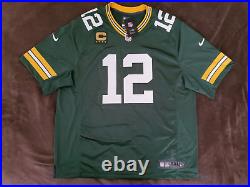 NWT Nike Vapor Limited Aaron Rodgers Green Bay Packers NFL Jersey Size 2XL