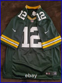 NWT Nike Vapor Limited Aaron Rodgers Green Bay Packers NFL Jersey Size 3XL