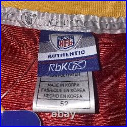 NWT Reebok Brett Favre Green Bay Packers 50th Lambeau Field Sewn Patch Mens XL