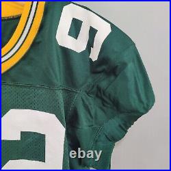 NWT Ripon NFL Green Bay Packers Reggie White 92 Pro Cut Authentic Game Jersey 44