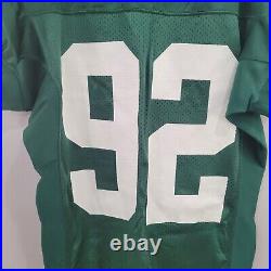 NWT Ripon NFL Green Bay Packers Reggie White 92 Pro Cut Authentic Game Jersey 44