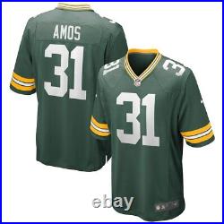 New Adrian Amos Green Bay Packers Nike Game Player Jersey Men's 2022 NFL NWT