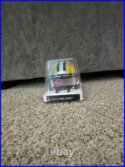 New Green Bay Packers Gold Crystal Rhinestone Mini Helmet Ridell