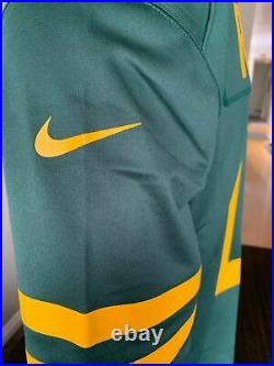 New NFL Aaron Rodgers Green Bay Packers Nike Alternate Game Player Jersey Large
