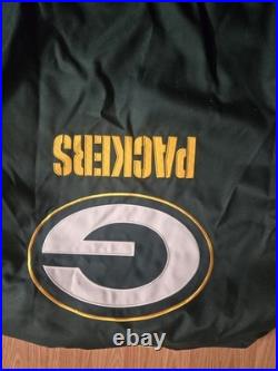 New NFL Varsity Green Bay Packers Jacket Mens 4XL Button Up