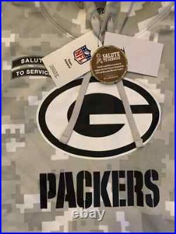 New Salute To Service Green Bay Packers Hoodie Sideline Pullover Men's Multi SZ New Salute To Service Green Bay Packers Hoodie Sideline Pullover Men's Multi SZ