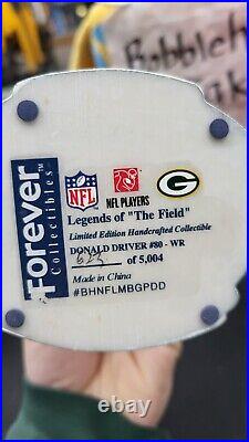 Nib Donald Driver Green Bay Packers Bobblehead Lambeau Field Base Pro Shop Exclu