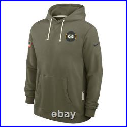 Nike AUTHENTIC Green Bay Packers 2025 Salute to Service Standard Issue Hoodie