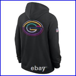 Nike AUTHENTIC Green Bay Packers Crucial Catch Sideline Standard Issue Hoodie