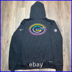 Nike AUTHENTIC Green Bay Packers Crucial Catch Sideline Standard Issue Hoodie