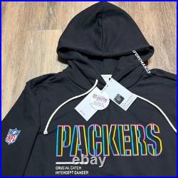 Nike AUTHENTIC Green Bay Packers Crucial Catch Sideline Standard Issue Hoodie
