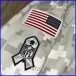 Nike AUTHENTIC Green Bay Packers Salute to Service Sideline Hoodie Arctic Camo