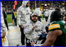 Nike AUTHENTIC Green Bay Packers Salute to Service Sideline Hoodie Arctic Camo