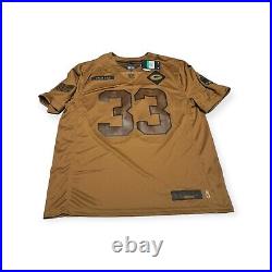Nike Aaron Jones #33 Green Bay Packers NFL 2023 Salute to Service Jersey Size XL