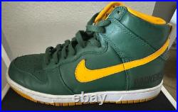 Nike Dunk High Green Bay Packers NFL NikeID Size 9 Nike Dunk High Green Bay Packers NFL NikeID Size 9