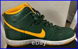 Nike Dunk High Green Bay Packers NFL NikeID Size 9 Nike Dunk High Green Bay Packers NFL NikeID Size 9