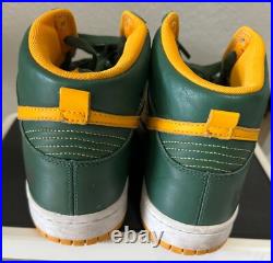 Nike Dunk High Green Bay Packers NFL NikeID Size 9 Nike Dunk High Green Bay Packers NFL NikeID Size 9