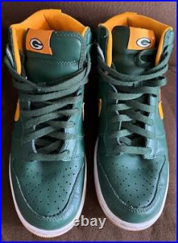 Nike Dunk High Green Bay Packers NFL NikeID Size 9 Nike Dunk High Green Bay Packers NFL NikeID Size 9