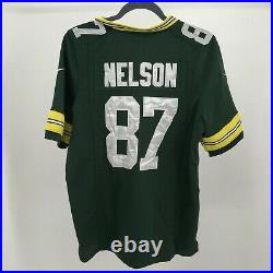 Nike Green Bay Packers Jordy Nelson 87 Jersey Men S Green NFL Authentic Stitched
