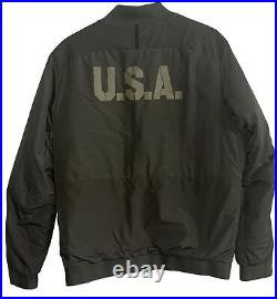 Nike Green Bay Packers Men's L NFL Salute to Service Reversible Bomber Jacket