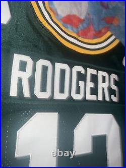 Nike Green Bay Packers NFL Aaron Rodgers Sz 52 Nike On Field Jersey $325 NWT