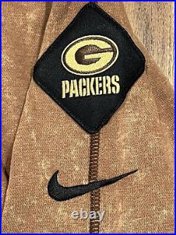 Nike Green Bay Packers Salute to Service Hoodie 2023 Sideline Pullover LARGE Nike Green Bay Packers Salute to Service Hoodie 2023 Sideline Pullover LARGE