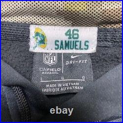 Nike Green Bay Packers Samuels #46 Issued Salute Troops USA Hoodie Adult Sz L