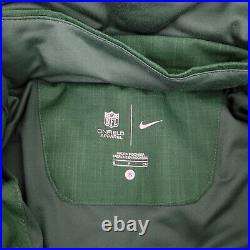 Nike Green Bay Packers Sideline Parka Jacket Mens Small