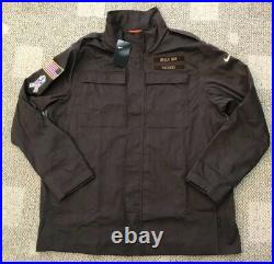 Nike Men's Salute to Service Canvas Military Jacket NFL Green Bay Packers Size M